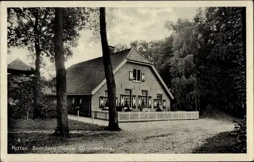 Ak Putten Gelderland, Boerderij Nieuw Groevenbeek