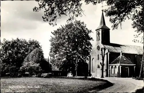 Ak Hoenderloo Gelderland, Ned. Herv. Kerk