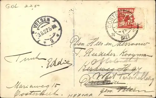 Ak Oosterbeek Renkum Gelderland, Dopsgezicht