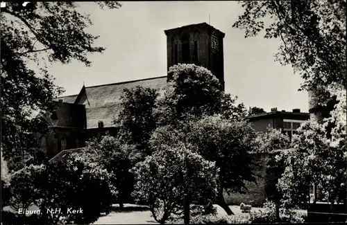 Ak Elburg Gelderland, Ned. Herv. Kerk