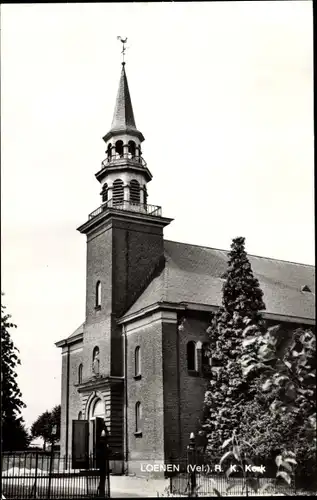 Ak Loenen Gelderland, R. K. Kerk