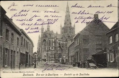 Ak Dadizele Dadizeele Moorslede Westflandern, Blick auf die Basilika