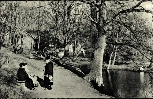 Ak Itzehoe in Holstein, Stadtpark, Partie am Wasser