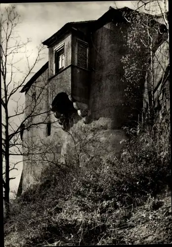 Ak Ronneburg in Thüringen, Ältester Teil der Burg