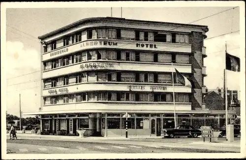 Ak Saint Idesbald Koksijde Coxyde Bains Westflandern, Residenz Alberteum Hotel