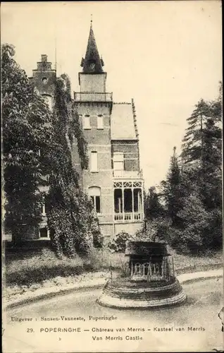 Ak Poperinghe Poperinge Westflandern, Castle van Merris