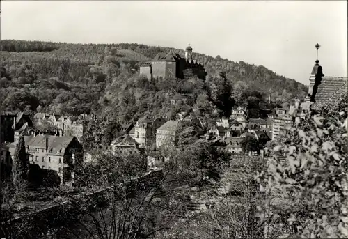 Ak Greiz im Vogtland, Panorama, Stadtansicht