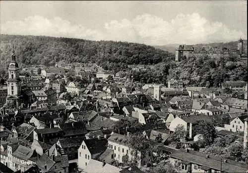 Ak Greiz im Vogtland, Totalansicht