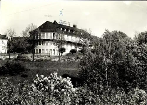 Ak Saalburg in Thüringen, FDGB Heim Hermann Schlimme