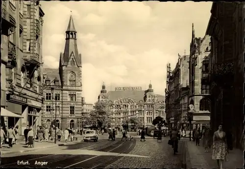 Ak Erfurt in Thüringen, Anger, HO Warenhaus
