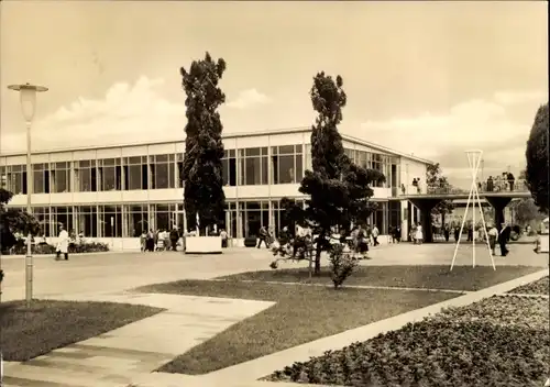 Ak Erfurt in Thüringen, 1. Internationale Gartenbauausstellung, IGA , Ausstellungsgelände