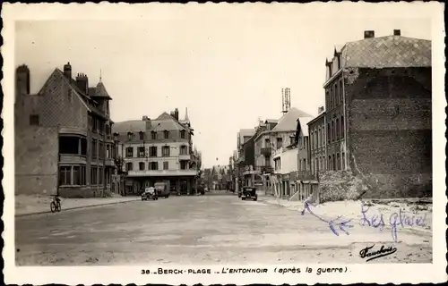 Ak Berck Plage Pas de Calais, Der Trichter