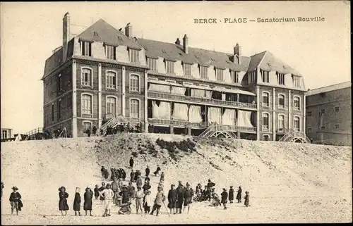 Ak Berck Plage Pas de Calais, Sanatorium Bouville