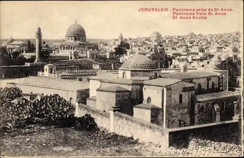 Ak Jerusalem Israel, Sankt-Anne-Kirche