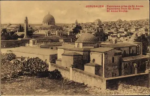 Ak Jerusalem Israel, Sankt-Anne-Kirche