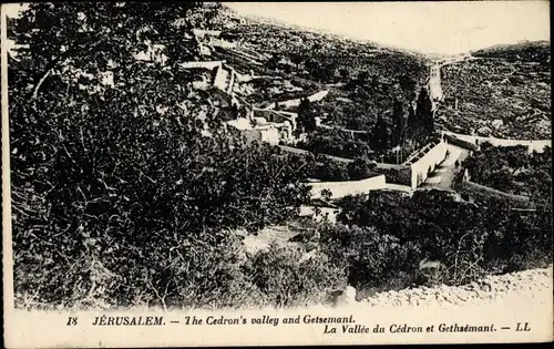 Ak Jerusalem Israel, Cedron Valley, Gethsemani