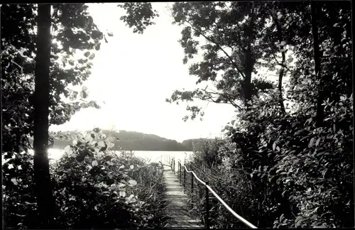 Ak Ostseebad Bansin Heringsdorf auf Usedom, Weg zum Wasser