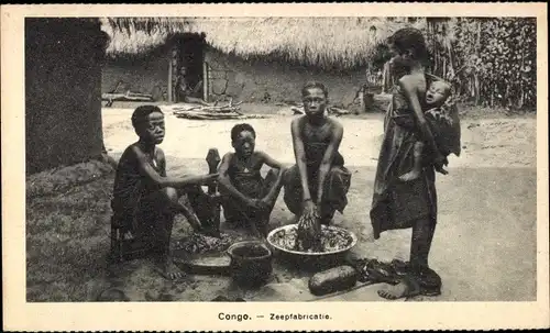 Ak Demokratische Republik Kongo Zaire, Zeepfabricatie