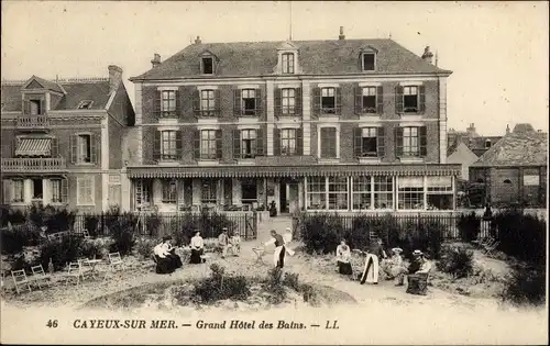 Ak Cayeux sur Mer Somme, Grand Hotel des Bains