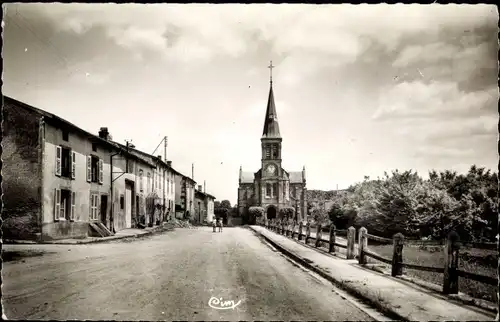 Ak Louppy sur Loison Meuse, Kirche