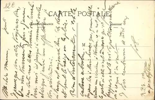 Ak Gondrecourt Meuse, Turm, Promenade, Fahrrad