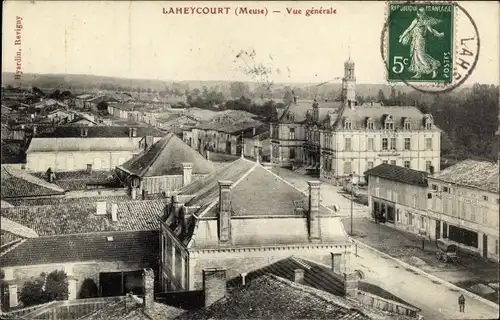 Ak Laheycourt Meuse, Totalansicht