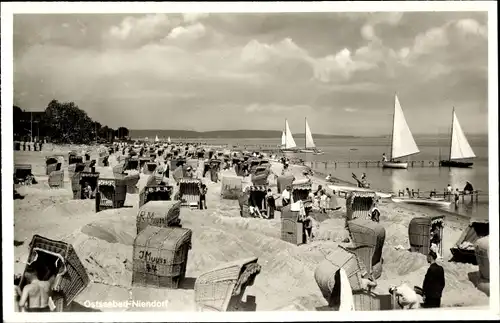 Ak Ostseebad Niendorf Timmendorfer Strand, Strand, Segelboote