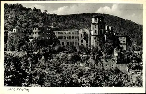 Ak Heidelberg am Neckar, Schloss