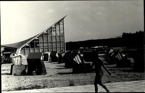 Foto Ak Hohenfelden Weimarer Land, Stausee, Strandkörbe