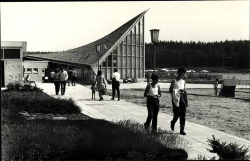 Foto Ak Hohenfelden Weimarer Land, Stausee, Gastwirtschaft