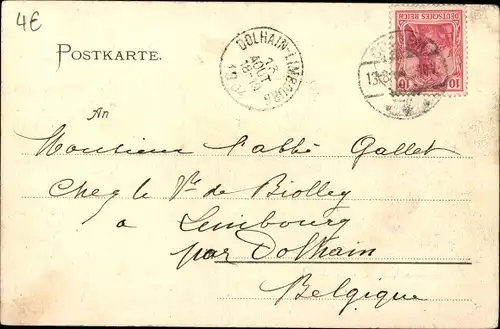 Ak Cochem an der Mosel, Burg Cochem