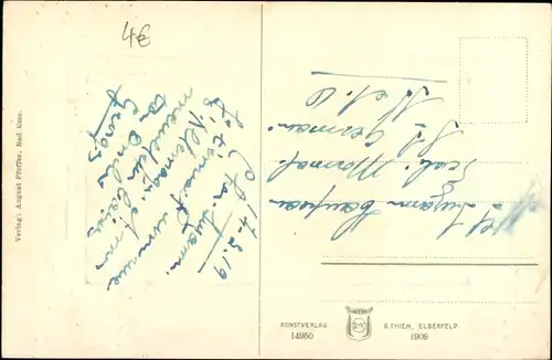 Ak Bad Ems an der Lahn, Kgl. Kursaal, Boot