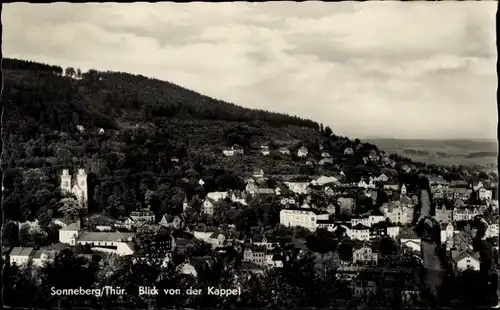 Ak Sonneberg in Thüringen, Blick von der Kappel