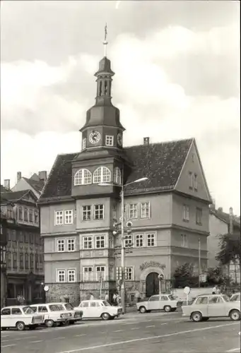 Ak Lutherstadt Eisenach in Thüringen, Rathaus