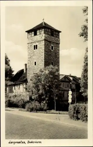 Ak Bad Langensalza in Thüringen, Butterturm