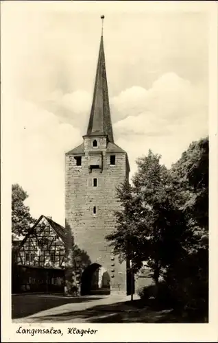 Ak Bad Langensalza in Thüringen, Klagetor