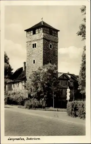 Ak Bad Langensalza in Thüringen, Butterturm