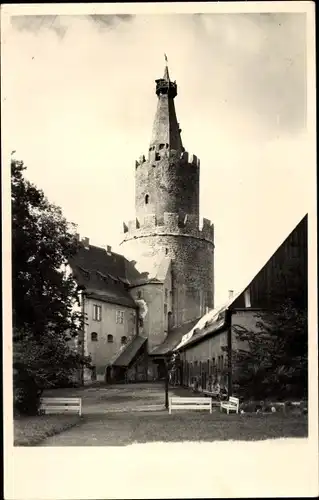 Ak Weida im Kreis Greiz Thüringen, Osterburg, Jugendherberge