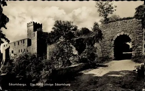 Ak Eckartsberga Burgenlandkreis, Die 1000-jährige Eckartsburg