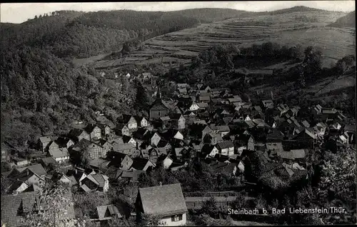 Ak Steinbach Bad Liebenstein in Thüringen, Panorama