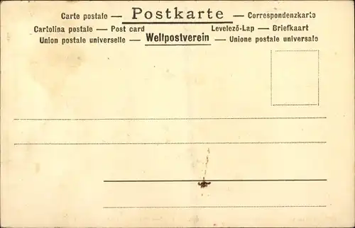 Ak Frau hinter Vorhang, Blumen