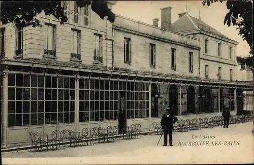 Ak Bourbonne les Bains Haute Marne, Le Casino