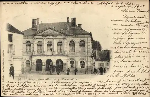 Ak Arc en Barrois Haute Marne, Hotel-de-Ville