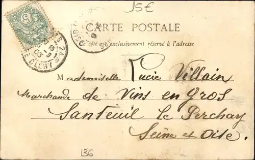 Ak Paris, Ein Morgen in Les Halles