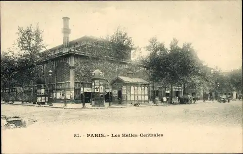 Ak Paris, Les Halles Centrales