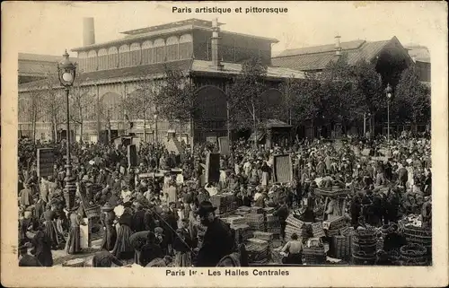 Ak Paris, Les Halles Centrales