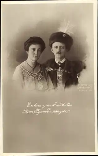 Ak Erzherzogin Mechthildis, Prinz Olgierd Czartoryski