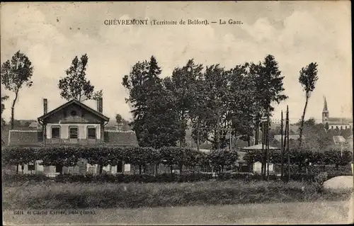 Ak Chevremont Territoire de Belfort, La Gare