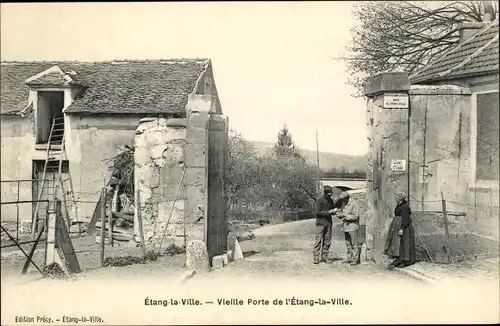 Ak L'Etang la Ville Yvelines, Vieille Porte de Ville