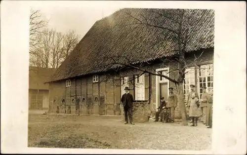 6 alte Ak Manebach Ilmenau Thüringen, Deutsche Hütte, diverse Gebäude